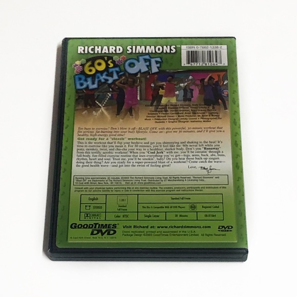 Richard Simmons 60’s Dance Workout Video - Picture 4 of 4